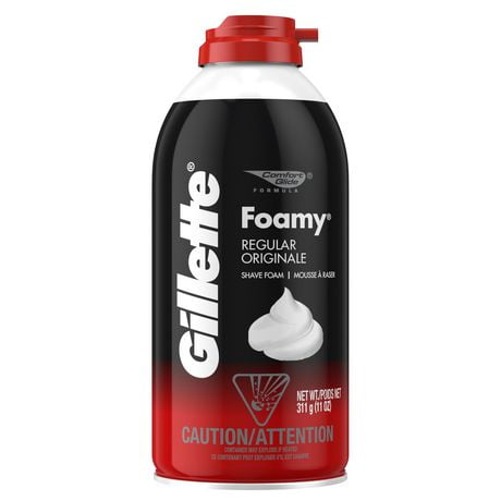 Gillette Foamy Regular Shaving Foam, 311 g
