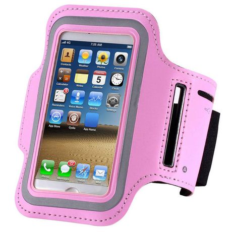 Exian Arm Band for iPhone 5/5S/SE in Pink | Walmart Canada