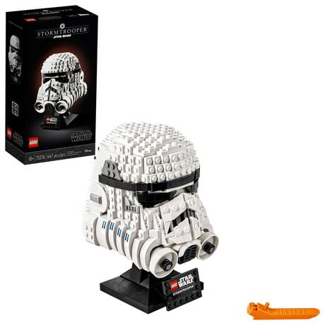 Lego Star Wars Stormtrooper Helmet 75276 Collectible Toy Building Kit 647 Pieces Walmart Canada