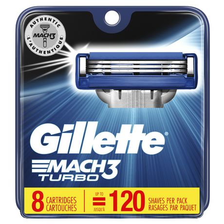 Gillette Mach3 Turbo Men's Razor Blades - Walmart.ca