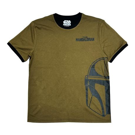 <br>Star Wars The Mandalorian T-shirt à manches courtes Mando pour hommes