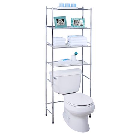 Honey-Can-Do 4-Tier Over-The-Toilet Shelving Unit | Walmart Canada