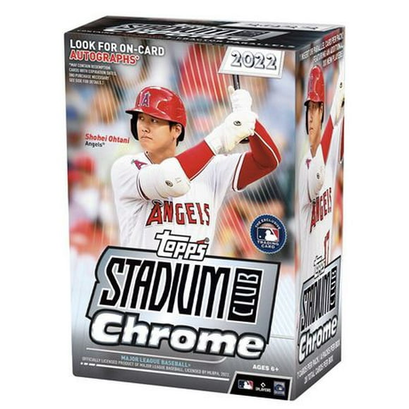 2022 Topps Stadium Club Chrome MLB Baseball Trading Cards Blaster Box