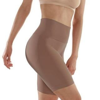 CulaGyfa Tummy Control Shapewear Bodysuit for Women Ribbed Large Brown