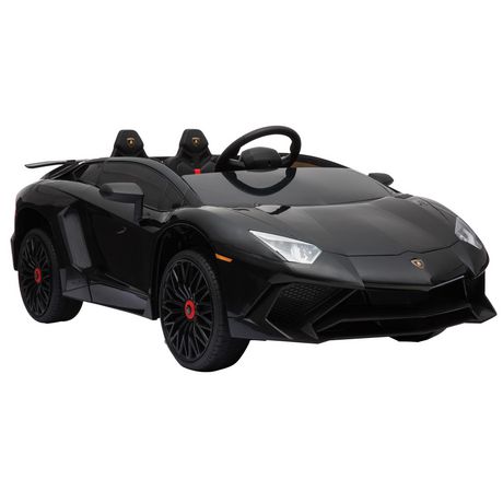 Daymak Lamborghini Aventador SV Kids Ride-On Toy Car - Black | Walmart  Canada