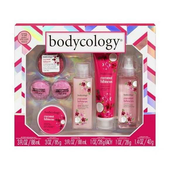 Bodycology Coconut Hibiscus 7pc Gift Set