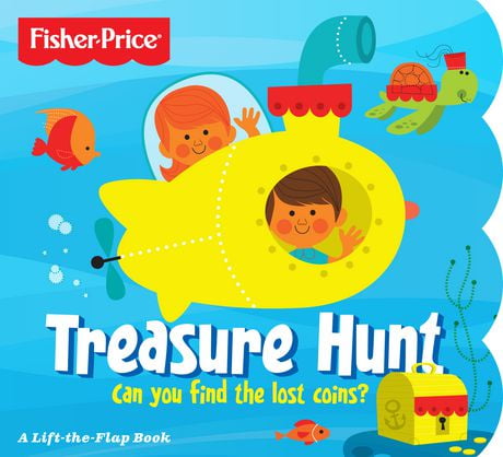 Fisher-Price Treasure Hunt Lift-the-Flap Book | Walmart Canada