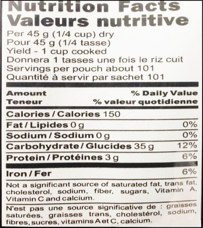 Basmati Rice Nutrition Facts Wikipedia / Best Quality Basmati Rice Range | Daawat Basmati Rice : Fragrant basmati rice is frequently used as the base for pilafs or paired with curries.