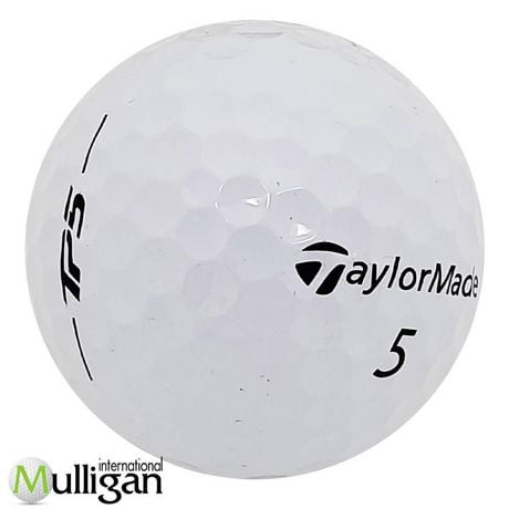 12 Balles de golf Taylormade TP5, #10178 12 balles de golf recyclées
