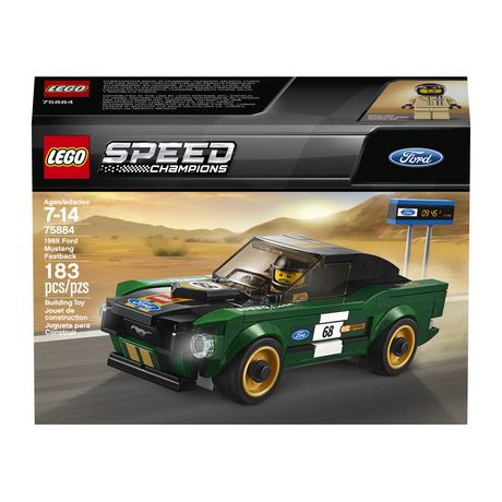 lego speed champions 1968 ford mustang fastback