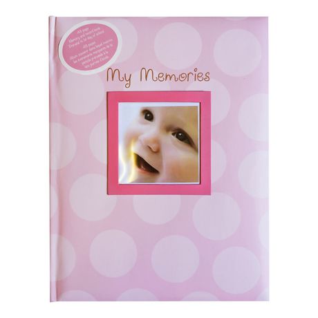Kangaroo Baby Memories & Records Book - Pink Dots | Walmart Canada