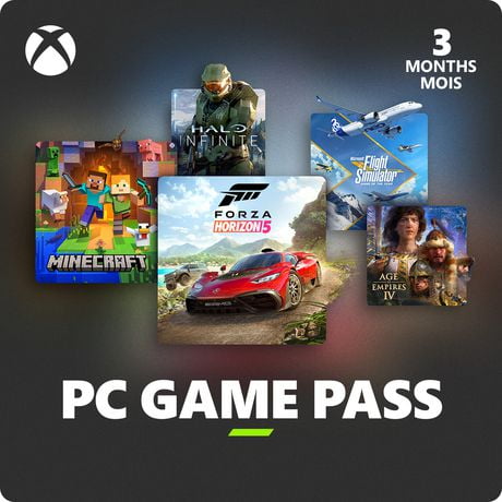 Xbox Game Pass For PC 3-Month Membership - [Code Electronique]