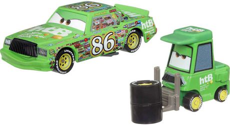 Disney and Pixar Cars 3 2-Pack Chick Hicks and Pitty Chick Hicks, 1:55 ...