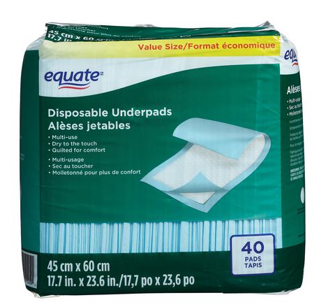  Disposable Underpads Incontinence Bed Pads 24X36