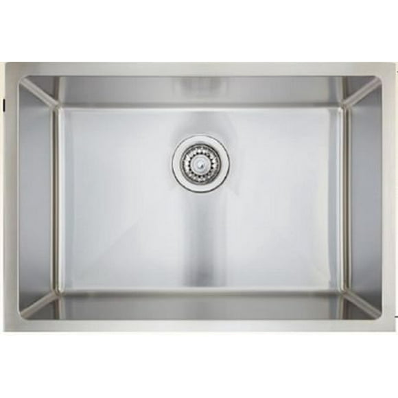 American Imaginations 28-in. W Stainless Steel Laundry Sink With 1 Bowl And 18 Gauge