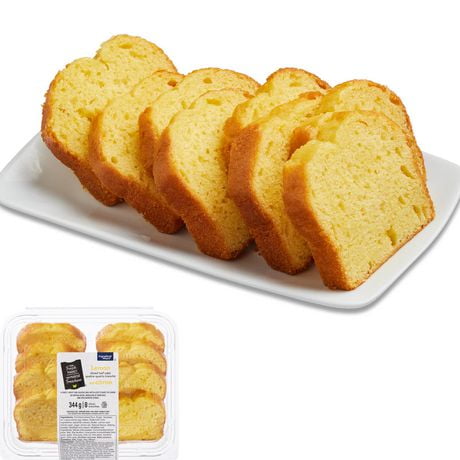 Your Fresh Market Lemon Sliced Loaf Cake, 344 g