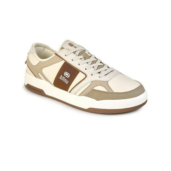 Ecko Unltd. Delta Men's Lace-up Tan PU Sneaker, Ecko Unltd. Men's Sneaker