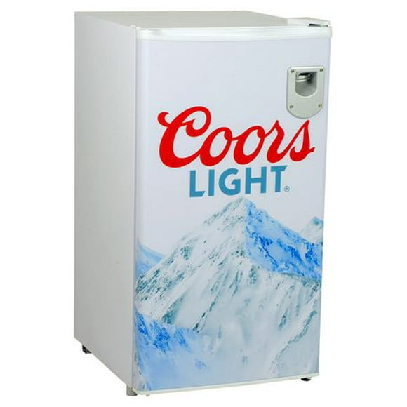 Réfrigérateur compact Coors Light avec ouvre-bouteille, 3,2 pi3 (90 L), Blanc