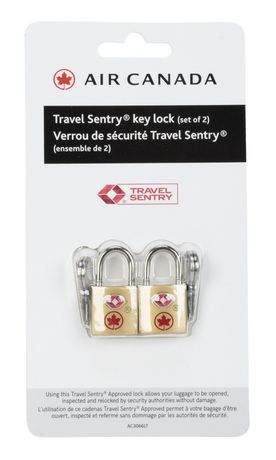 Air Canada Tsa Key Locks Set of 2, Key Locks 