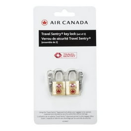 Air Canada Search Indicator Travel Sentry TSA Key Lock, Set of 2 