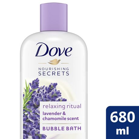 dove bubble bath