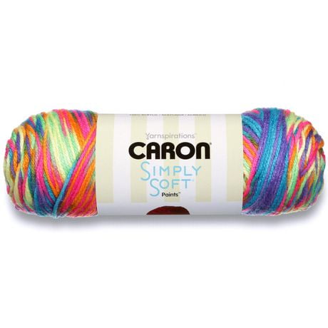 Caron® Simply Soft® Paints™ Yarn, Acrylic #4 Medium, 5oz/141g, 235 Yards