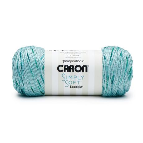 Caron® Fil Simply Soft® Speckle™, Acrylique #4 Moyen, 5oz/141g, 235 Yards
