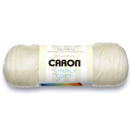 Caron® Simply Soft® Yarn, Acrylic #4 Medium, 6oz/170g, 315 Yards