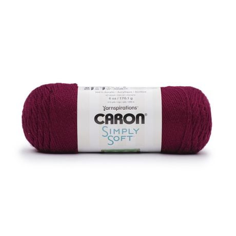 Caron® Simply Soft® Yarn, Acrylic #4 Medium, 6oz/170g, 315 Yards