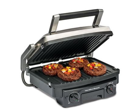 Hamilton Beach 5-in-1 Indoor Grill/Panini/Griddle | Walmart Canada