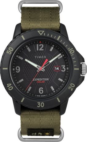 timex expedition solar collection