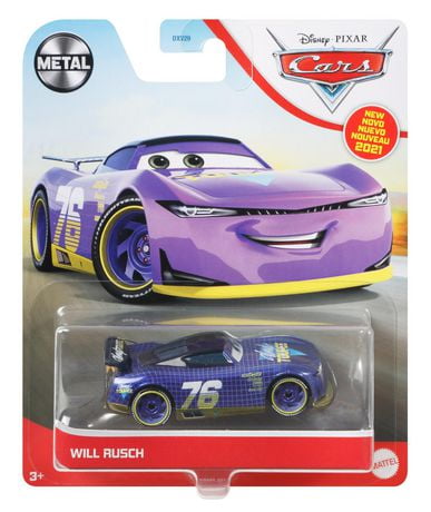 disney cars will rusch