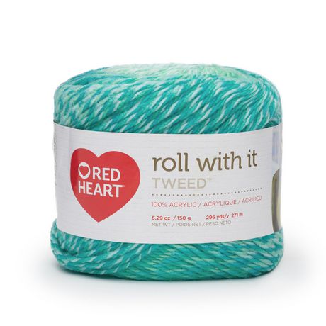 red heart roll with it yarn e888