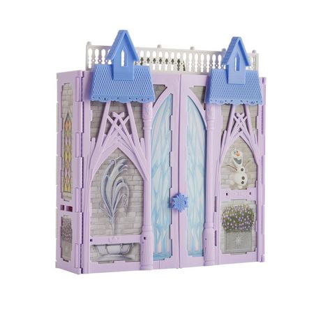 frozen 2 fold and go castle walmart