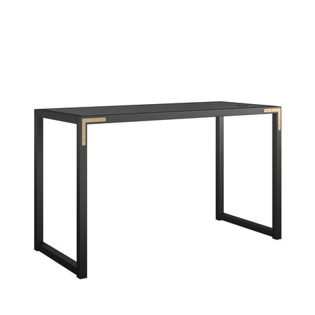 CosmoLiving by Cosmopolitan Bel Air Writing Desk, Black