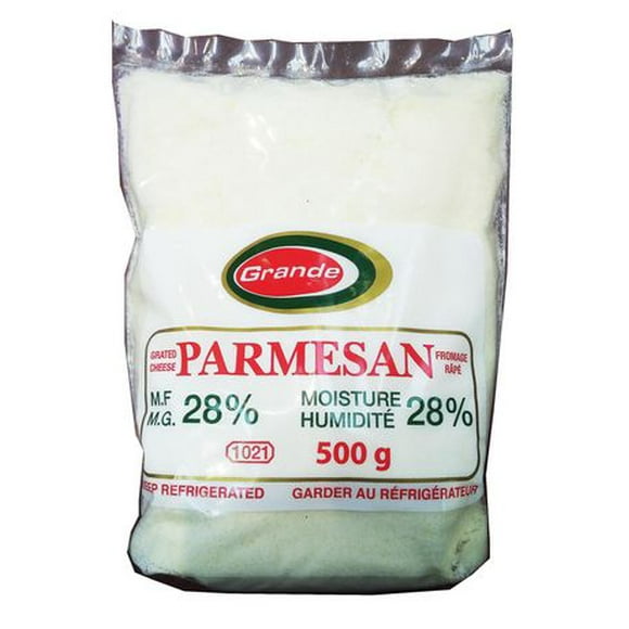 Grande Cheese Grated Parmesan Cheese 500gr, grated parmesan cheese 500gr