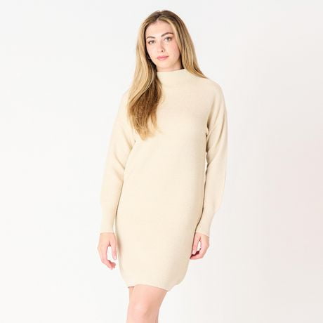 DV Ottoman mock sweater dress, Ottoman mock sweater dress