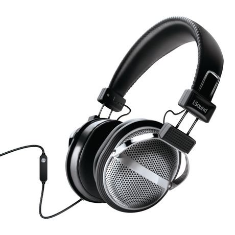 iSound Stereo Headphones with Inline Mic and Volume - DGHP-5526 ...