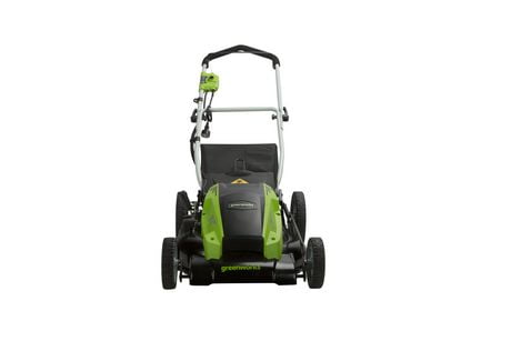 greenworks 120v mower