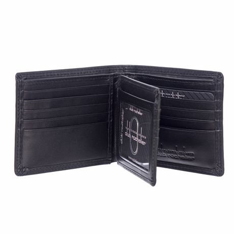 Club Rochelier Men&#39;s Slimfold Leather Wallet | Walmart Canada