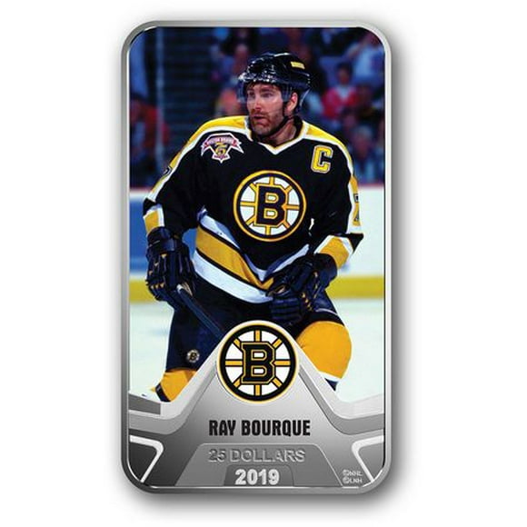Pièce en argent pur - NHL® Original Six ™: Bruins de Boston®: Ray Bourque