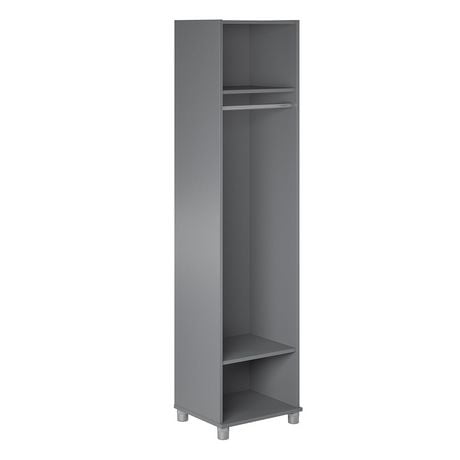 Systembuild Evolution Camberly 18" Mudroom Cabinet, Graphite Gray