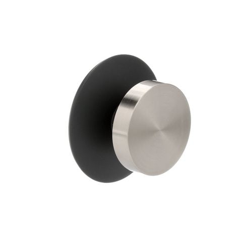 Command™ Decorative Knob, round, brushed nickel, medium | Walmart Canada