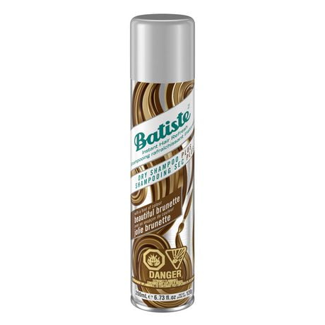 Batiste Plus Beautiful Brunette Dry Shampoo, 200 mL, For Brown Hair