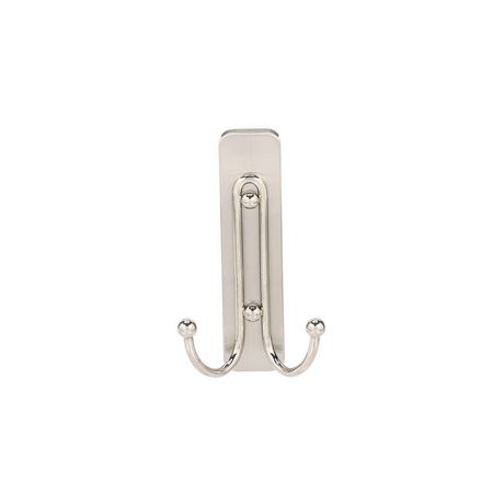 Command™ Large Double Bath Hook, Satin Nickel | Walmart Canada