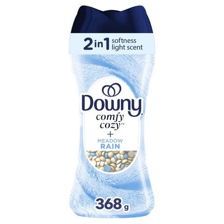 Downy Comfy Cozy In-Wash Laundry Scent Booster Beads, Meadow Rain Scent, Softness and Freshness, 368G