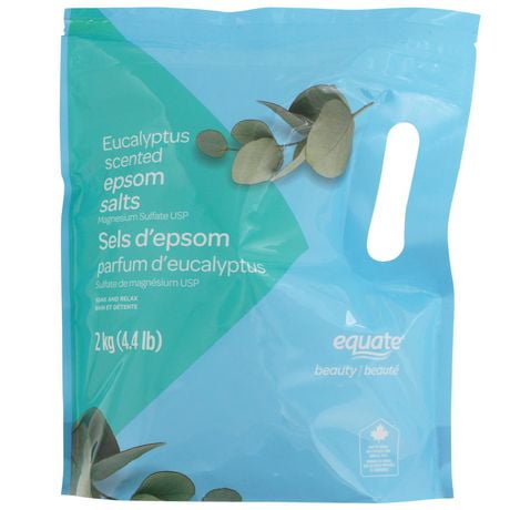 Equate Beauty Eucalyptus Scented Epsom Salts, 2 kg