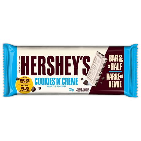 HERSHEY'S COOKIES 'N' CREME King Size Candy Bar | Walmart Canada