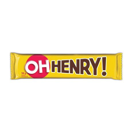 OH HENRY! Chocolatey Full Size Candy Bar, 58 g