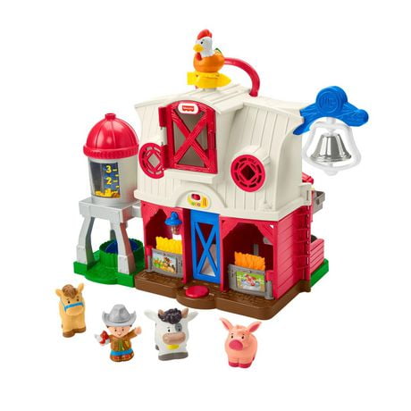 Little People Caring for Animals Farm Smart Stages Playset - English & French Edition
